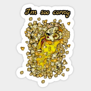 I'm So Corny Sticker